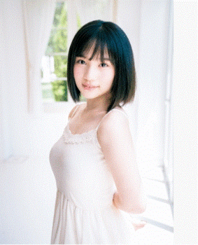 AKB48の矢作萌夏-1.GIF